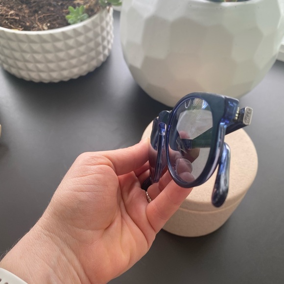 Retro Superfuture Cobalt Blue Sunglasses - Picture 13 of 15
